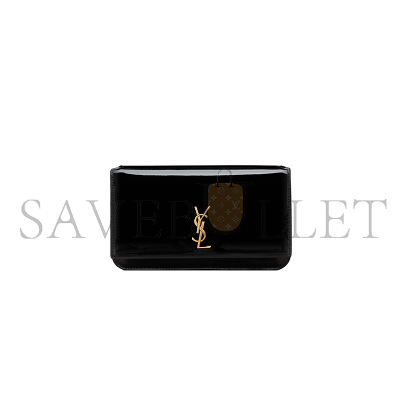 YSL CASSANDRE PHONE HOLDER IN PATENT LEATHER 808548BMIIJ1000 (18*11*2.5cm) YSL CASSANDRE PHONE HOLDER IN PATENT LEATHER 808548BMIIJ1000 (18*11*2.5cm)